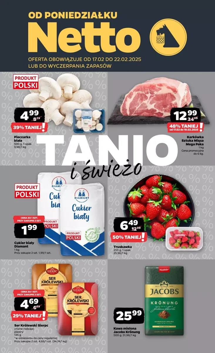 Gazetka Netto od 17.02.2025 💰 Oszczędzaj Więcej!